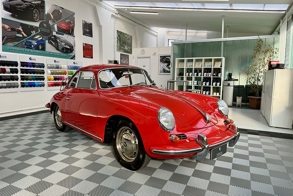 detailing auto d'epoca